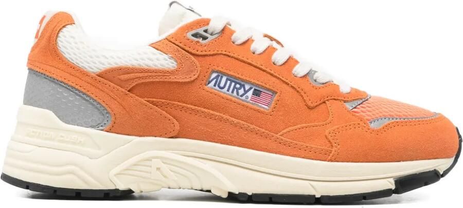 Autry Suède sneakers Oranje
