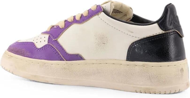 Autry Super Vintage leren low-top sneakers Wit - Foto 3