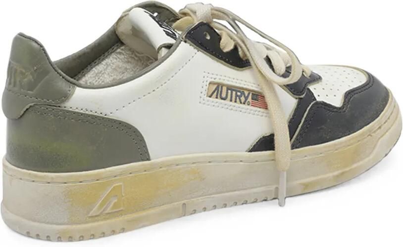 Autry Super Vintage leren low-top sneakers Wit - Foto 4