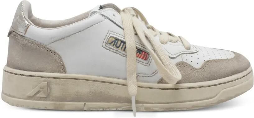 Autry Super Vintage Medalist Low sneakers Wit