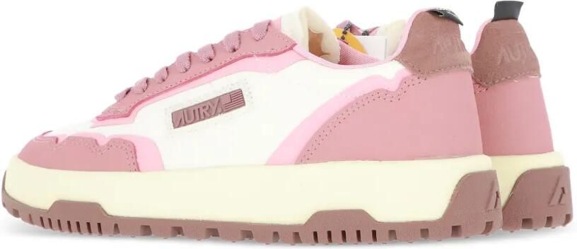 Autry Wildpace low-top sneakers met plateauzool Roze - Foto 3
