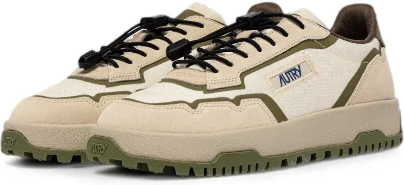 Autry Wildpace low-top sneakers met ronde neus Beige