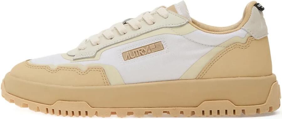 Autry Wildpace low-top sneakers met vlakken Wit