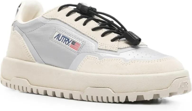 Autry Wildpace sneakers met houtje-touwtje-sluiting Beige - Foto 2