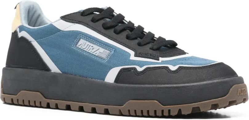 Autry Wildpace sneakers met vlakken Zwart