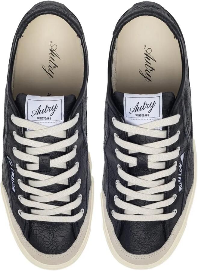 Autry Windscape leren low-top sneakers Zwart - Foto 2