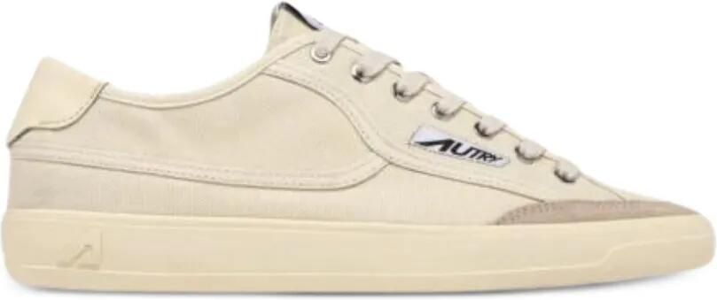 Autry Windscape Low canvas sneakers Beige
