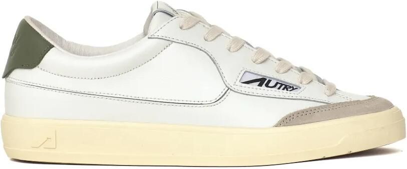 Autry Windscape Low leren sneakers Wit