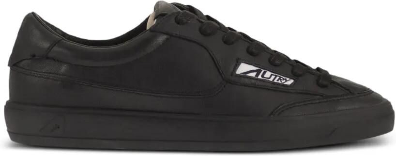 Autry Windscape Low leren sneakers Zwart