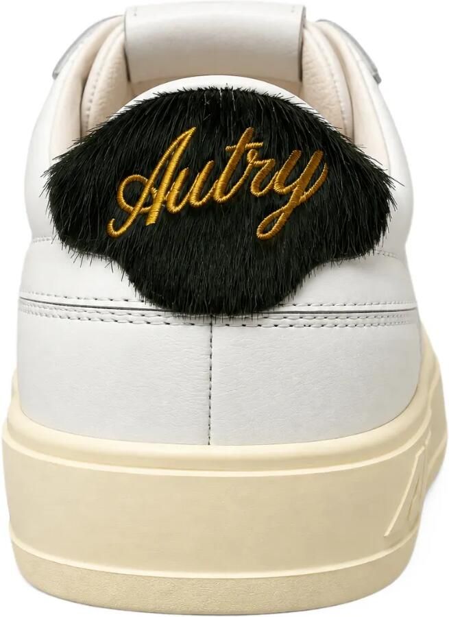Autry Windscape low sneakers in white and military leather Wit - Foto 2