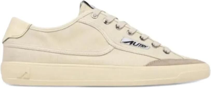 Autry Windscape Low sneakers met veters Beige