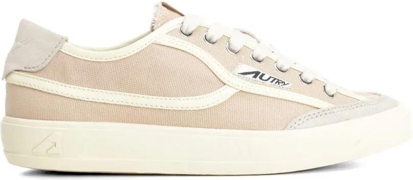 Autry Windscape Low sneakers met vlakken Beige