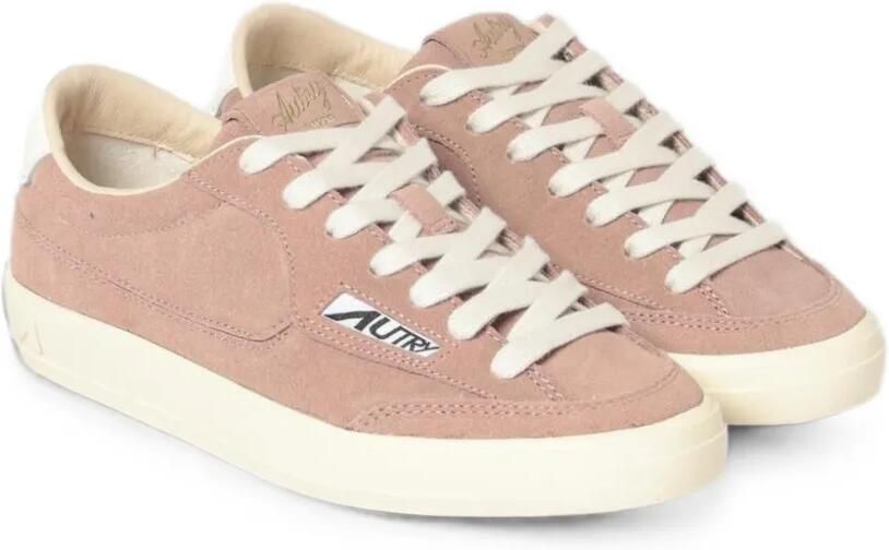 Autry Windscape low-top sneakers van suède Roze - Foto 2