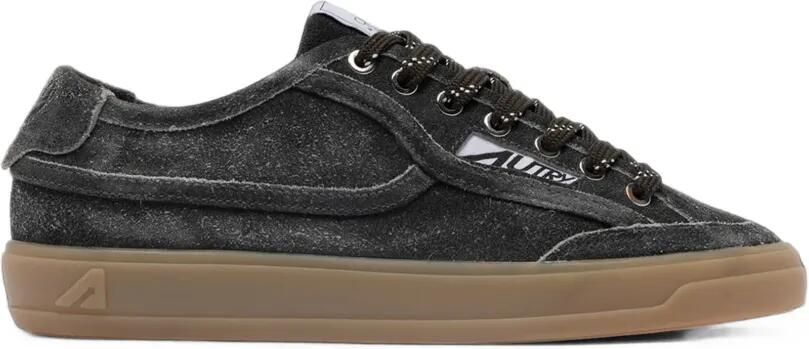 Autry Windscape low-top suède sneakers Zwart