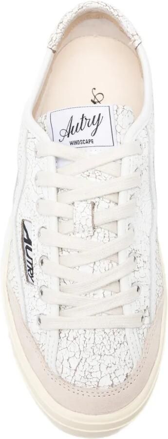 Autry Windscape sneakers met gebarsten effect Wit - Foto 4