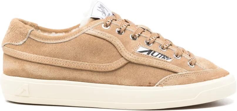 Autry Windscape suède sneakers Beige