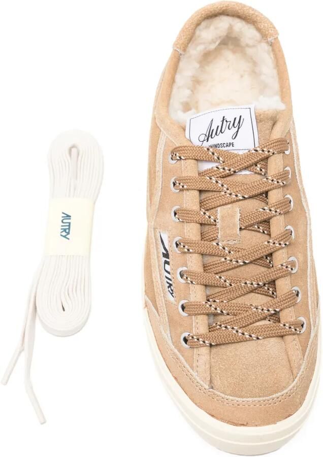 Autry Windscape suède sneakers Beige - Foto 2