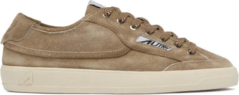 Autry Windscape suède sneakers Bruin