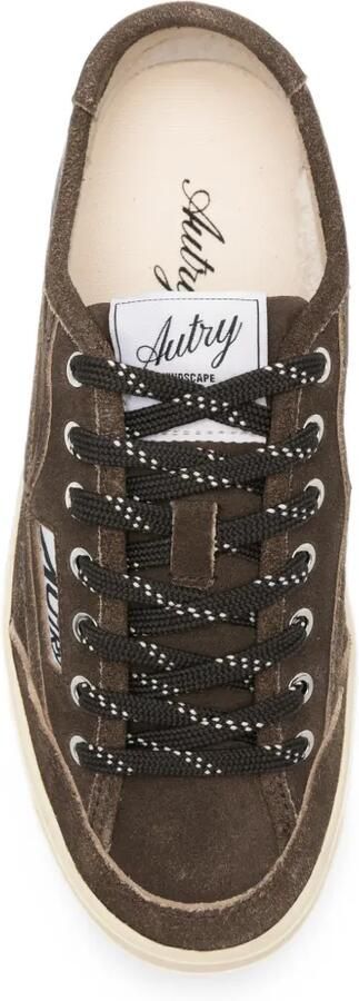 Autry Windscape suède sneakers Bruin
