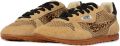 Autry Windspin sneakers met luipaard-print Beige - Beige
