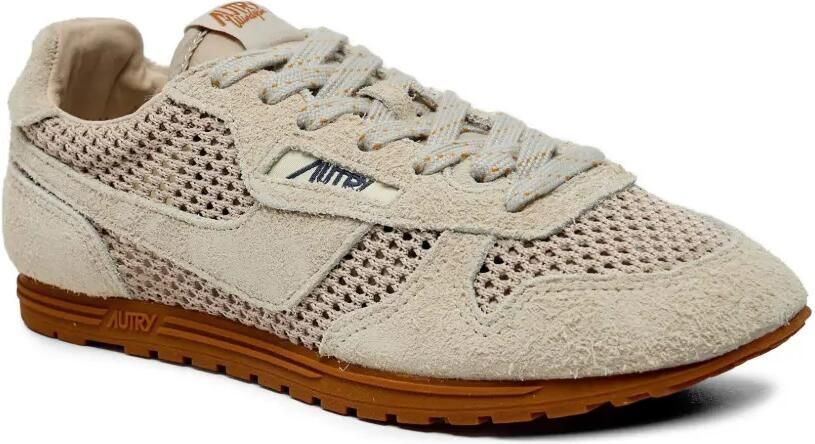 Autry Windspin sneakers met mesh vlakken Beige