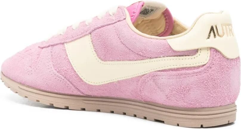 Autry Windspin sneakers met suède vlakken Roze - Foto 4