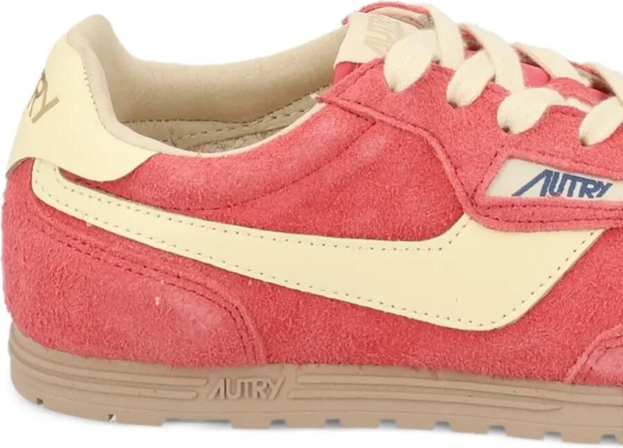 Autry Windspin sneakers met suède vlakken Roze - Foto 2