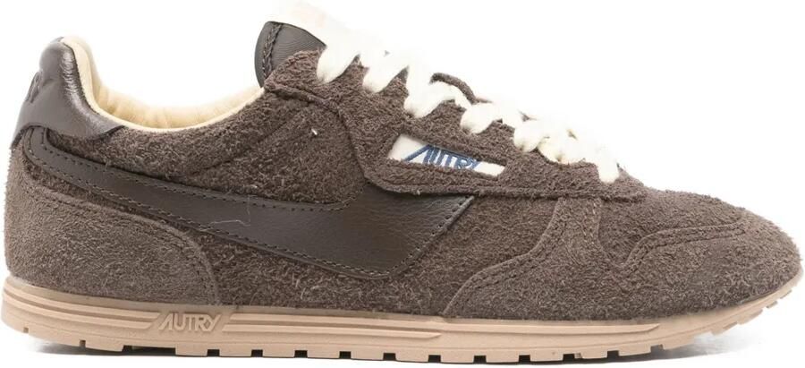 Autry Windspin suède sneakers Bruin