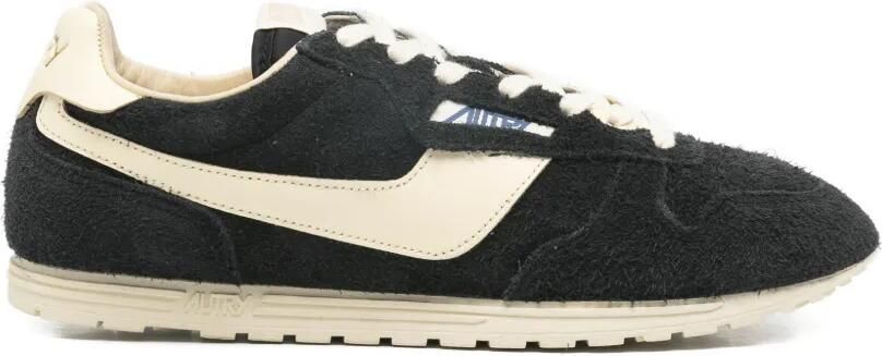 Autry Windspin suède sneakers Zwart