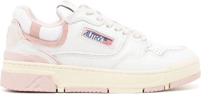 Autry CLC leren sneakers Roze