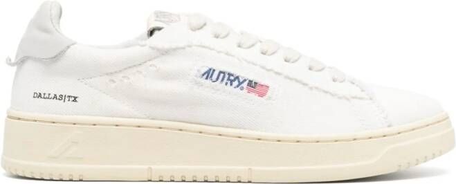 Autry Dallas logo-patch sneakers Wit