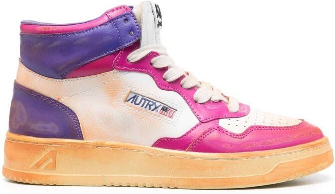 Autry Medalist high-top sneakers Wit