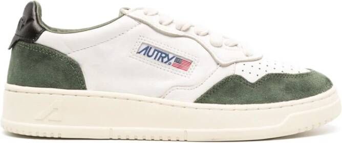 Autry Medalist leren sneakers Wit