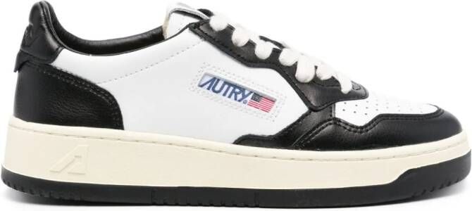 Autry Medalist leren sneakers Wit