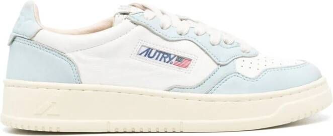 Autry Medalist leren sneakers Wit