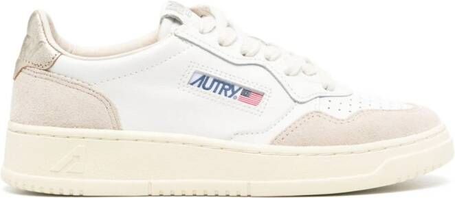 Autry Medalist leren sneakers Wit