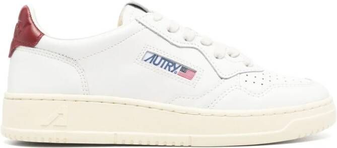 Autry Medalist leren sneakers Wit