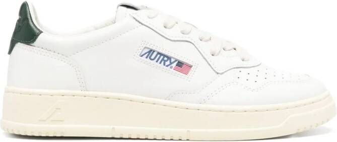 Autry Medalist leren sneakers Wit