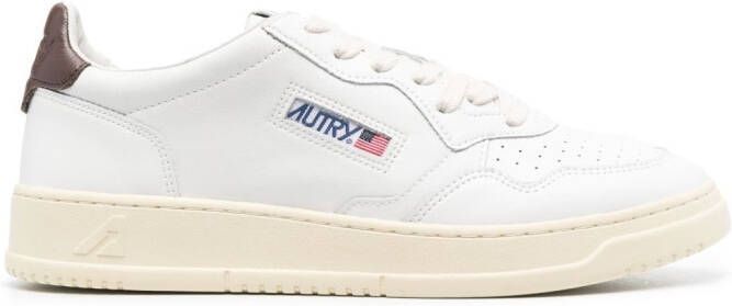 Autry Medalist leren sneakers Wit