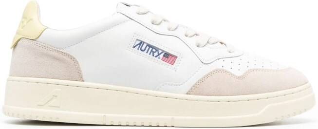 Autry Medalist leren sneakers Wit