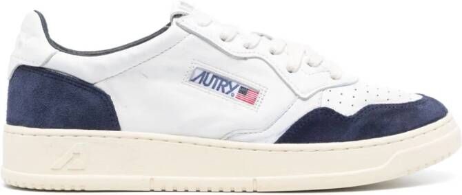 Autry Medalist leren sneakers Wit