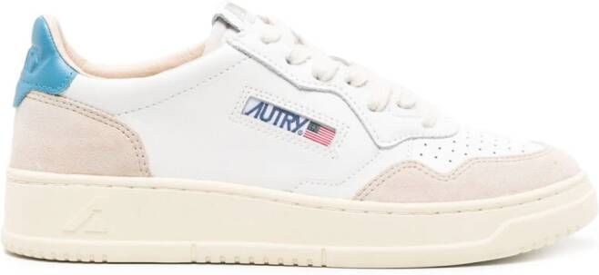 Autry Medalist leren sneakers Wit