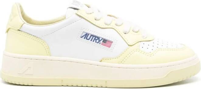 Autry Medalist leren sneakers Wit