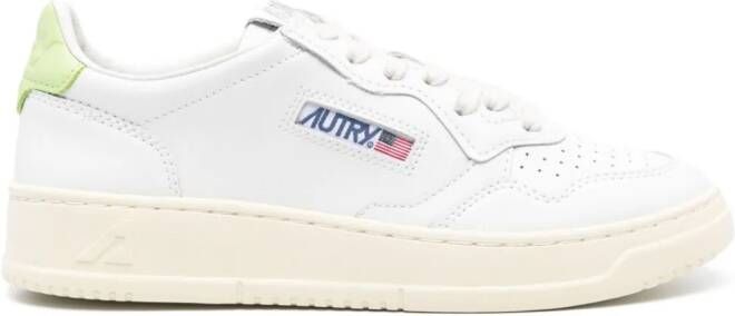 Autry Medalist leren sneakers Wit