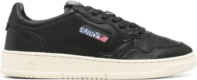 Autry Medalist leren sneakers Zwart