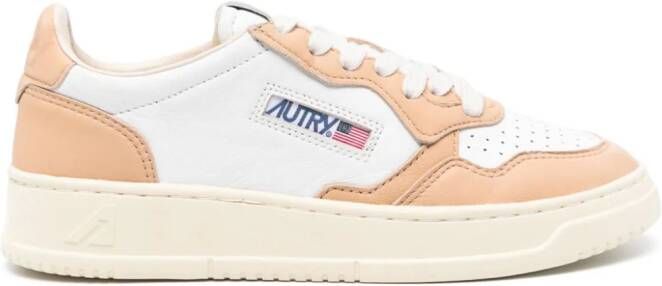 Autry Medalist Low leren sneakers Bruin