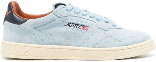 Autry Medalist Low suède sneakers Blauw