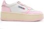 Autry Medalist leren sneakers met plateauzool Wit - Thumbnail 1