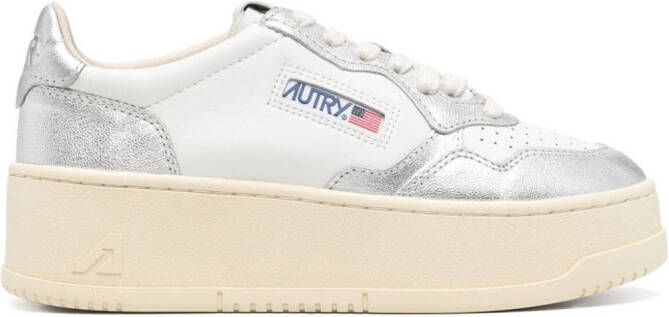 Autry Medalist platform sneakers Wit