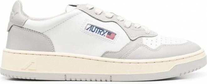 Autry Medalist tweekleurige sneakers Wit